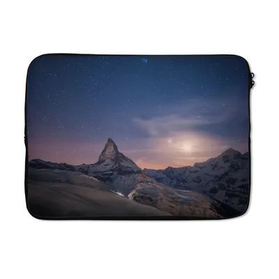 Obrázek produktu pro Pouzdro na notebook 14 palců Matterhorn pod hvězdnou oblohou Brašna na notebook