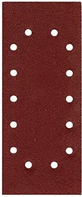 Produktbild von 50er Pack Schleifpapier Schleifblatt 115 x 280mm 14 Loch Körnung 100