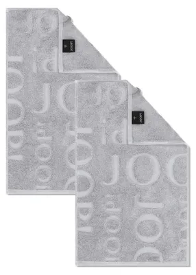 Produktbild von 2 Stück Joop! Gästetuch Selection 1711-705 grau 30x50