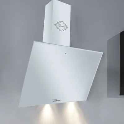 Produktbild von Gurari GCH D 286 WH Dunstabzugshaube 80 cm 1000m³/h kopffreihaube Weiß Glas TouchControl