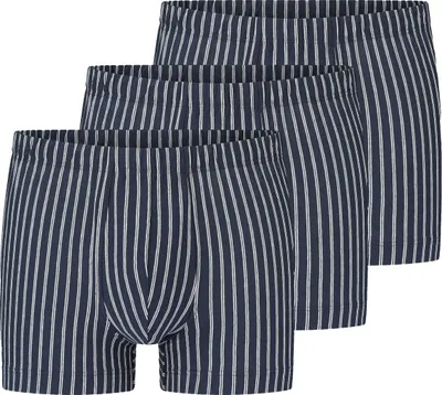 Produktbild von Schiesser 3er Pack 95/5 Essentials Organic Baumwolle Retro Short / Pant Innen liegender Webgummibund, Hochwertig garngefärbt, Angenehm weich und formstabil
