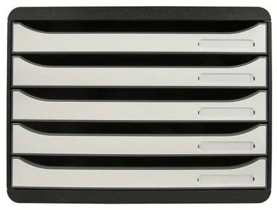 Produktbild von Exacompta 3087213D Schubladenbox Big Box Plus Horizon Querformat 5 Schubladen