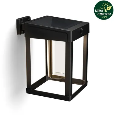 Produktbild von Philips Camill Wandleuchte, 1,4 W, Wandbeleuchtung für den Außenbereich, Schwarz, Kunststoff, IP44, Terrasse, Garten, III