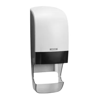 Produktbild von KATRIN Toilettenpapierspender 77465 weiß, schwarz Kunststoff