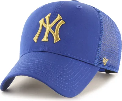 Zdjęcie produktu dla 47 Brand Trucker Cap - BRANSON Metallic New York Yankees