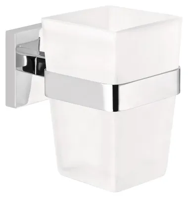 Immagine prodotto di tesa® Deluxxe portaspazzolino, design elegante, soluzione adesiva inclusa