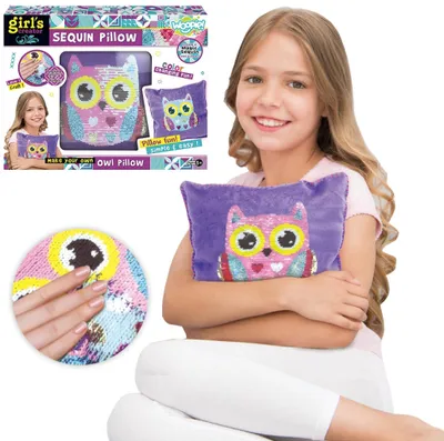 Productafbeelding van Woopie Art&fun Creatieve set Uilkussen voor decoratie