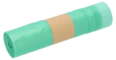 Produktbild von 50x Zugbandsäcke aus HDPE, 1A-Material, 60 l | Rolle (20 Stück)