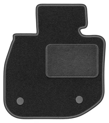 Immagine prodotto di Tappetino guidatore in moquette per BMW iX1 2022- (crossover) – 1 pezzo, grigio grafite, su misura – Wielganizator LUX