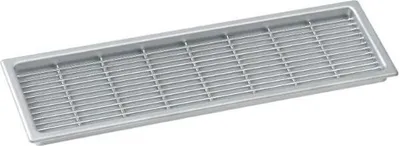 Produktbild von Lüftungsgitter Abluftgitter Möbelbeschlag 222 x 57 mm Kunststoff beige