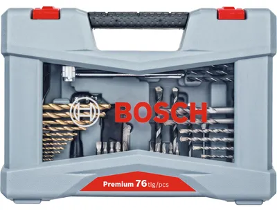 Produktbild von 76-tlg. Premium X-Line Bohrer- und Schrauber-Set