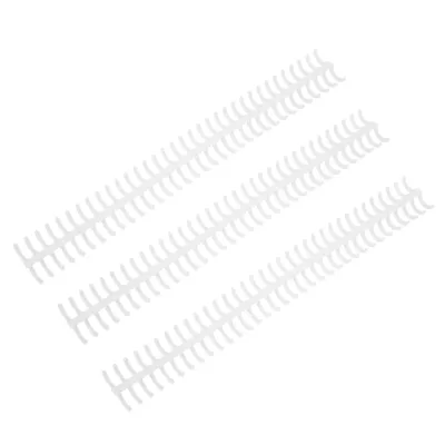 Image de Baguettes de reliure, Baguettes de reliure en fil métallique, Baguettes de reliure à 34 trous, Anneaux de reliure détachables, Anneaux de reliure à feuilles mobiles, Anneaux de reliure fendus en plastique