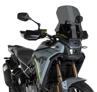 Produktbild von Windschild Puig Touringscheibe 410 x 375 mm mit ABE für Cfmoto 450MT Bj. 2023 - 2026