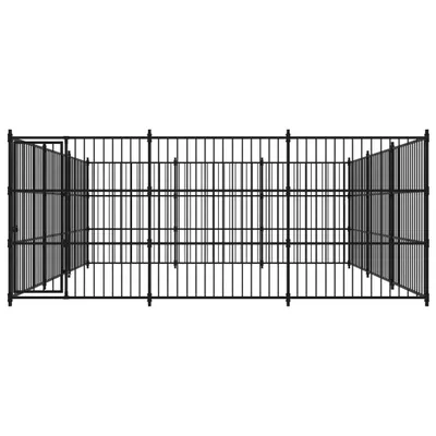 Produktbild von vidaXL Outdoor-Hundezwinger 450×450×185 cm