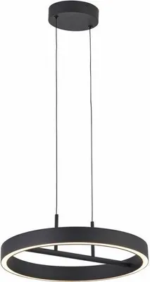 Obrázok produktu pre Závesná LED lampa Coltrain, čierna, 32 W, odtiene bielej, 2560 lm, akryl, rozmery: 120 x 40 x 40 cm, IP20, Reality