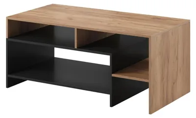 Produktbild von Couchtisch Wohnzimmertisch PANZO 120 cm Craft Eiche Anthrazit Loft
