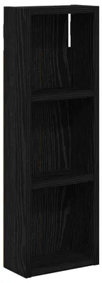 Produktbild von vidaXL Badezimmer-Wandschrank Schwarze Eiche 20 x 10 x 60,5 cm