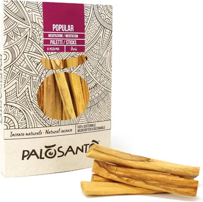 Obrázek produktu pro Vůně Palo Santo, 8 kusů, přírodní vůně, čištění prostoru, eticky a udržitelně získané