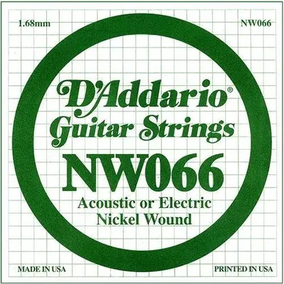Immagine prodotto di D'Addario Single XL 066 Corda singola per chitarra