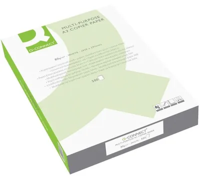 Produktbild von Connect Office Paper A3 500 Sheets, Weiß, 80 g/m², 299 x 424 x 56 mm, 297 x 420