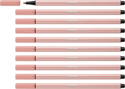 Obrázek produktu pro Sada STABILO 10 kusů - Fixy - Pero 68 - Růžová