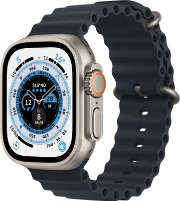 Produktbild von Apple Watch Ultra, OLED, Touchscreen, 32 GB, WLAN, GPS, 61,3 g
