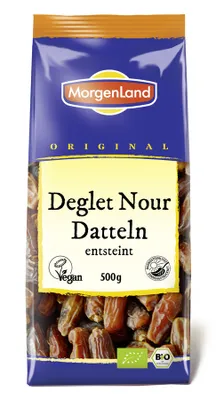 Produktbild von MorgenLand - Deglet Nour Datteln entsteint - 500g