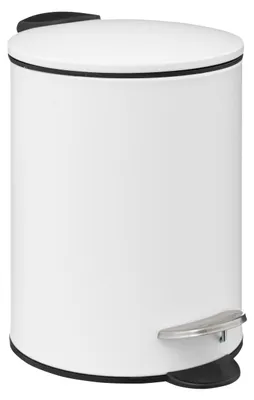 Produktbild von 5five Simply Smart Abfalleimer Colorama Soft Close, Metall, Kunststoff, Weiß, 3 L, 174528I