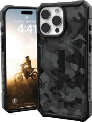 Produktbild von Urban Armor Gear 114472114061, Cover, Apple, iPhone 16 Pro Max, 17,5 cm (6.9"), Schwarz, Grau