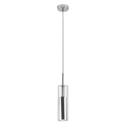 Produktbild von Rabalux 72046 Pendelleuchte 1 Spot Kalevi, GU10, silber, rund, Modern, ø80mm
