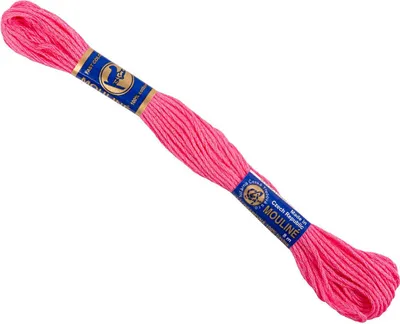 Image de Creativ Company Stickgarn rosa, 8m