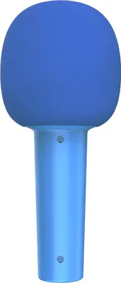 Immagine prodotto di Qware Microfono karaoke senza fili con Bluetooth e altoparlante blu