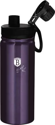 Obrázek produktu pro BERLINGERHAUS Sportovní láhev z nerezové oceli 18/10 Purple Metallic Line 0,54 l BH-7759