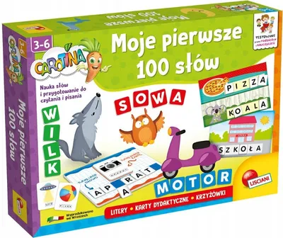 Produktbild von Lisciani Carotina Meine Ersten 100 Wörter 6523