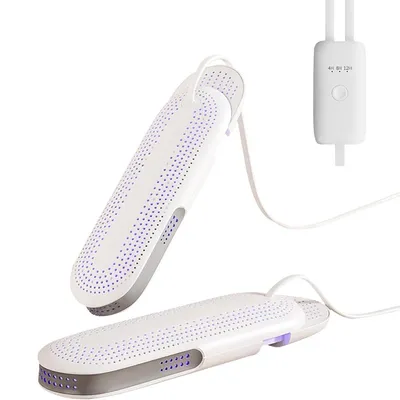 Produktbild von Schuhtrockner Elektrisch, Stiefeltrockner, Schuh-und Stiefelwärmer mit 3 Modi Auto Ausschalten Timer, Schuhtrockner Antibakterielle für Schuhe