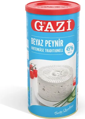 Obrázek produktu pro Gazi pastýřský sýr tradiční 3x 800g 45% tuku v sušině Beyaz Peynir sýr z kravského mléka