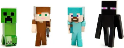 Zdjęcie produktu dla Minecraft Metalowa Figurka 6,5 Cm 1Szt.mix