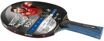 Immagine prodotto di Butterfly - Racchetta da ping pong "Timo Boll Black" MR2376 (taglia unica) (nero/rosso)