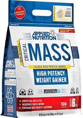 Imagen del producto de Applied Nutrition Critical Mass Original, 6 kg - Sabor a fresa