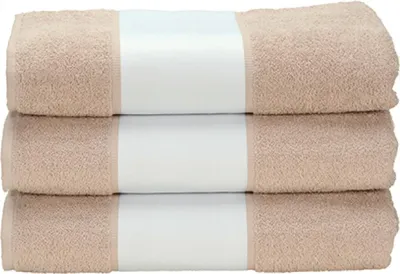 Produktbild von A&R AR080 | Handtuch SUBLI-Me®, 50 x 100 cm - Farbe: Sand - Größe: 50 x 100 cm