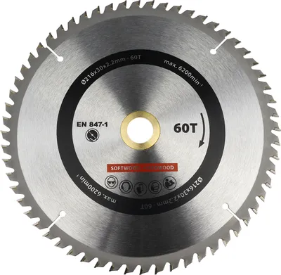 Produktbild von Kreissägeblatt für Holz 216 x 30 mm T24 - Pro Stück