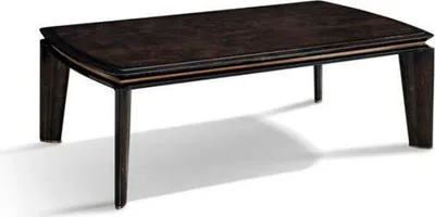Immagine prodotto di Tavolino da caffè in legno scuro, design moderno, ideale per soggiorni  Tavolo