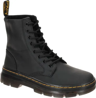 Produktbild von Dr. Martens Combs Stiefel aus Leder in Schwarz – Größe 8 UK – 42 EU – 9 M US / Schwarz