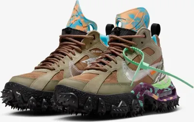 Zdjęcie produktu dla Nike Terra Forma x Off-White "Matte Olive", DQ1615-200, Rozmiar: 35,5