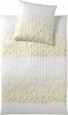 Produktbild von Elegante Mako-Satin Bettwäsche 2164-3, Größe:155x220 cm + 80x80 cm