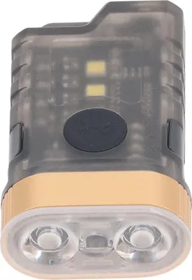 Obrázek produktu pro Mini LED svítilna 1500LM Silná magnetická základna IPX5 Vodotěsná 500mAh Dobíjecí s 365nm UV lampou Svítilna na klíče pro venkovní výstražnou detekci
