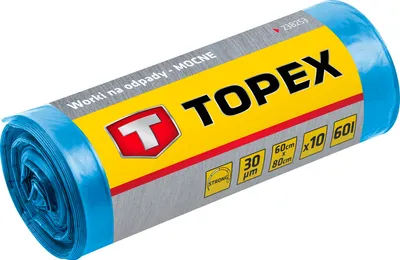 Produktbild von Abfallsäcke 120 l, blau, 40 µm