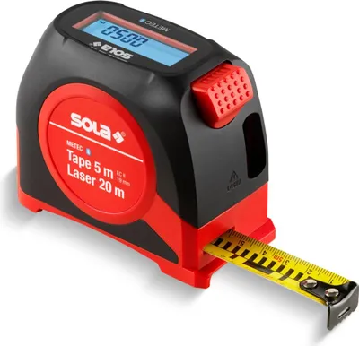 Obrázek produktu pro SOLA | Digitální svinovací metr METEC – přesné měření s laserem a Bluetooth