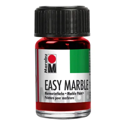 Zdjęcie produktu dla Marabu 1305 39 038 easy marble Rubinrot 15 ml