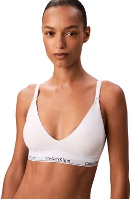 Produktbild von Calvin Klein Damen Still BH Lightly Lined Bralette, Weiß (White), S